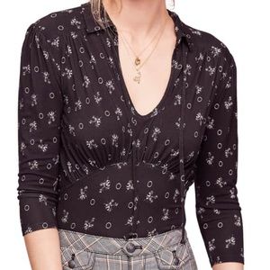 Free People Tops - NWOT Free People Soraya Printed Top Free People Tops - NWOT Free People Soraya Printed Top